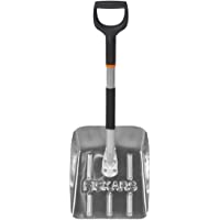 Los mejores  - Fiskars Pala ligera para nieve para el coche- Longitud: 71 cm- Aluminio- Negro-Plata- 1000740
